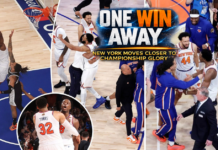 Knicks Move Within One Win of a Championship After Thrilling Game 4 Victory Over Spurs Knicks win game 6. Syncnation Magazine